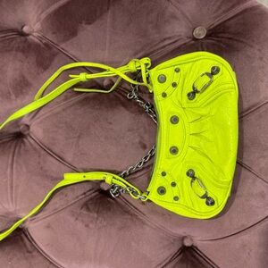 SOLD… Balenciaga Neon Green Women's handbag